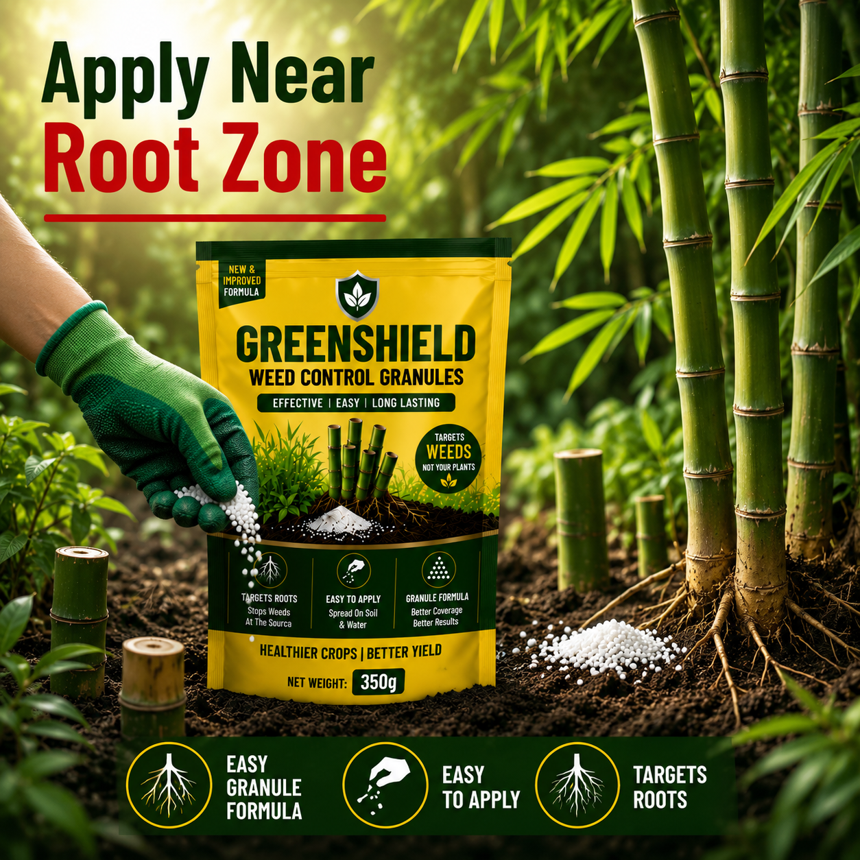 GreenShield Weed Control Granules | 🔥BUY 1 GET 1 FREE🔥