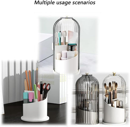 Sliding Lid Toiletries & Makeup Organizer