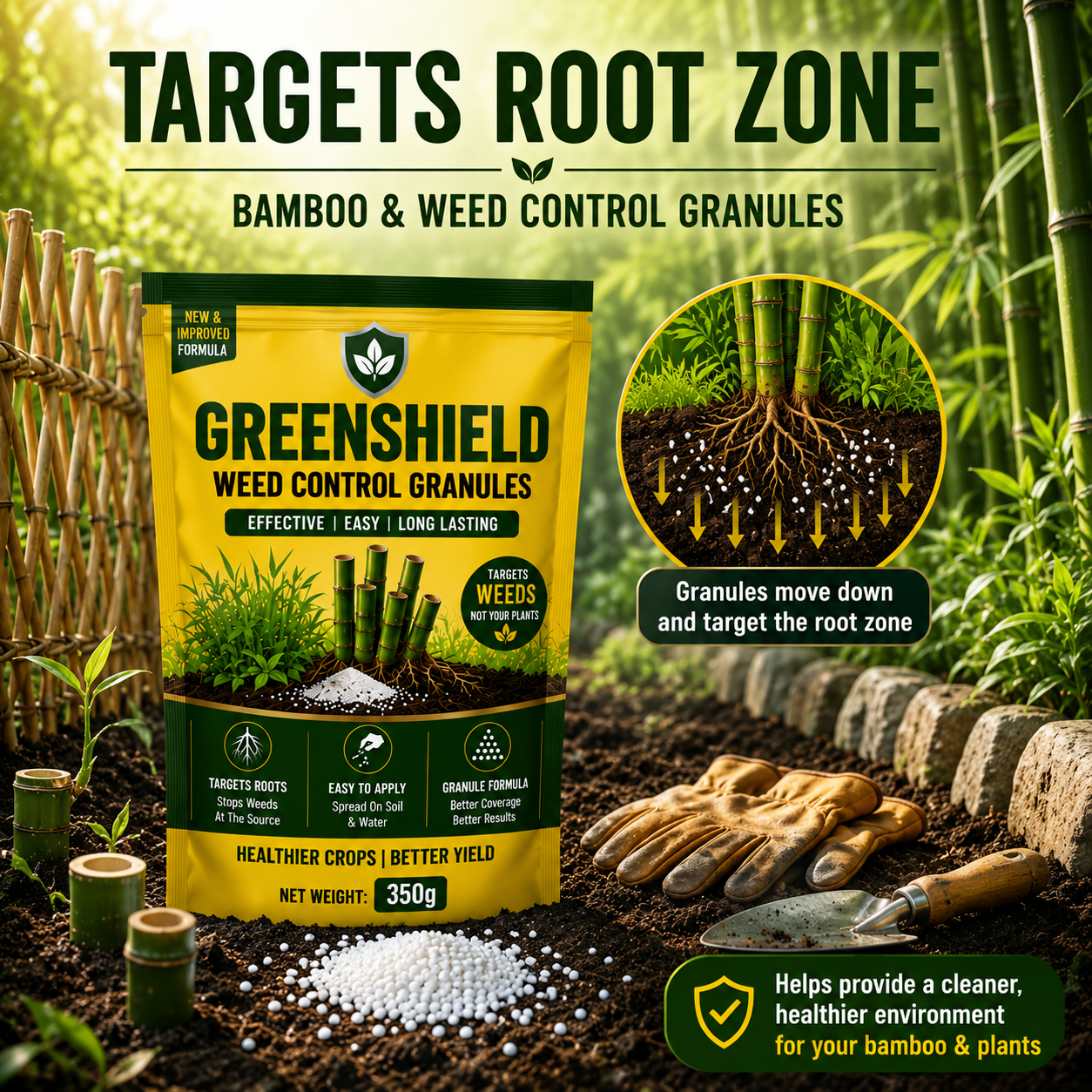 GreenShield Weed Control Granules | 🔥BUY 1 GET 1 FREE🔥