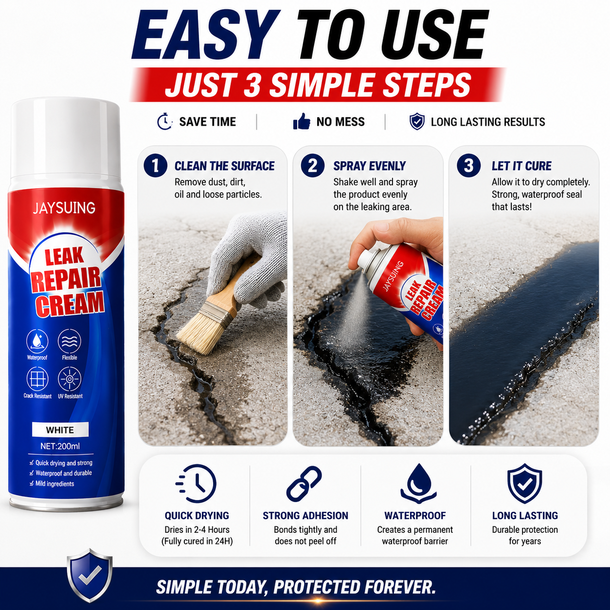 Leak Repair Waterproof Sealant Spray (Buy 1 Get 1 Free)