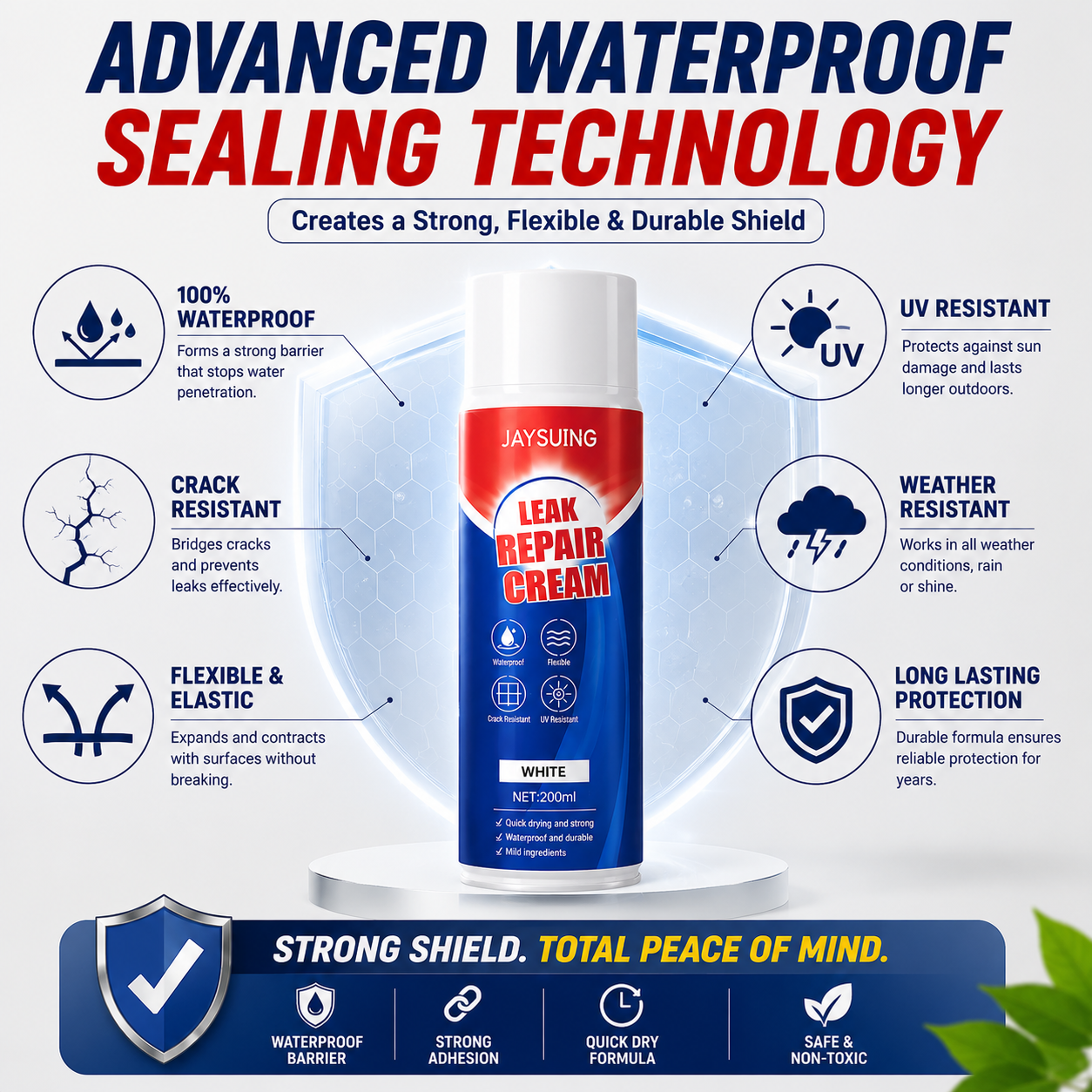 Leak Repair Waterproof Sealant Spray (Buy 1 Get 1 Free)