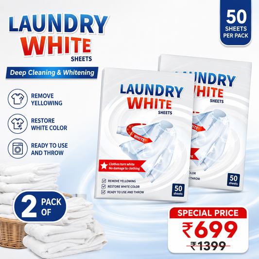 Deep Cleaning Laundry Whitening Sheets
