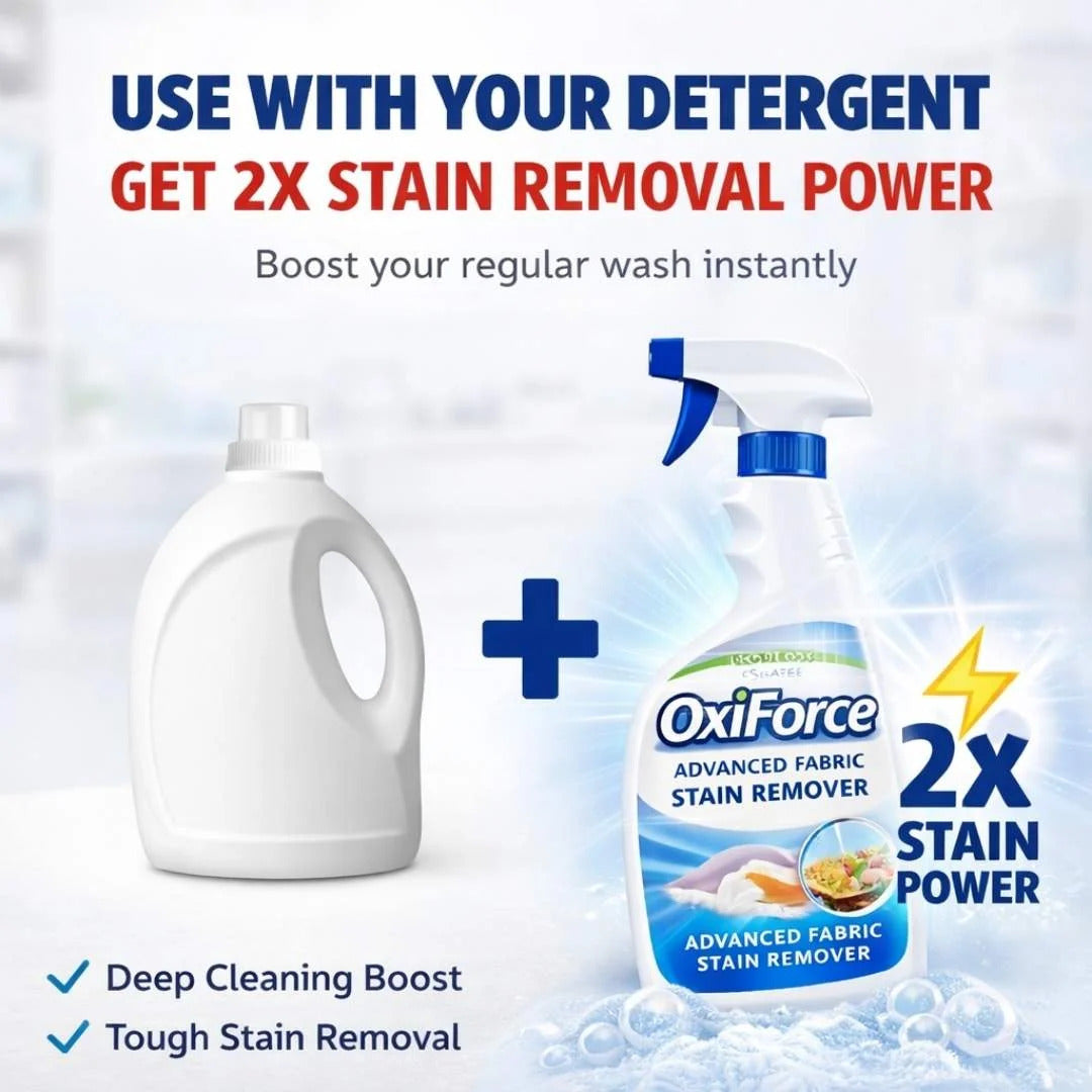 OxiForce Advanced Stain Remover Spray | Color-Safe | BUY 1 GET 1 FREE
