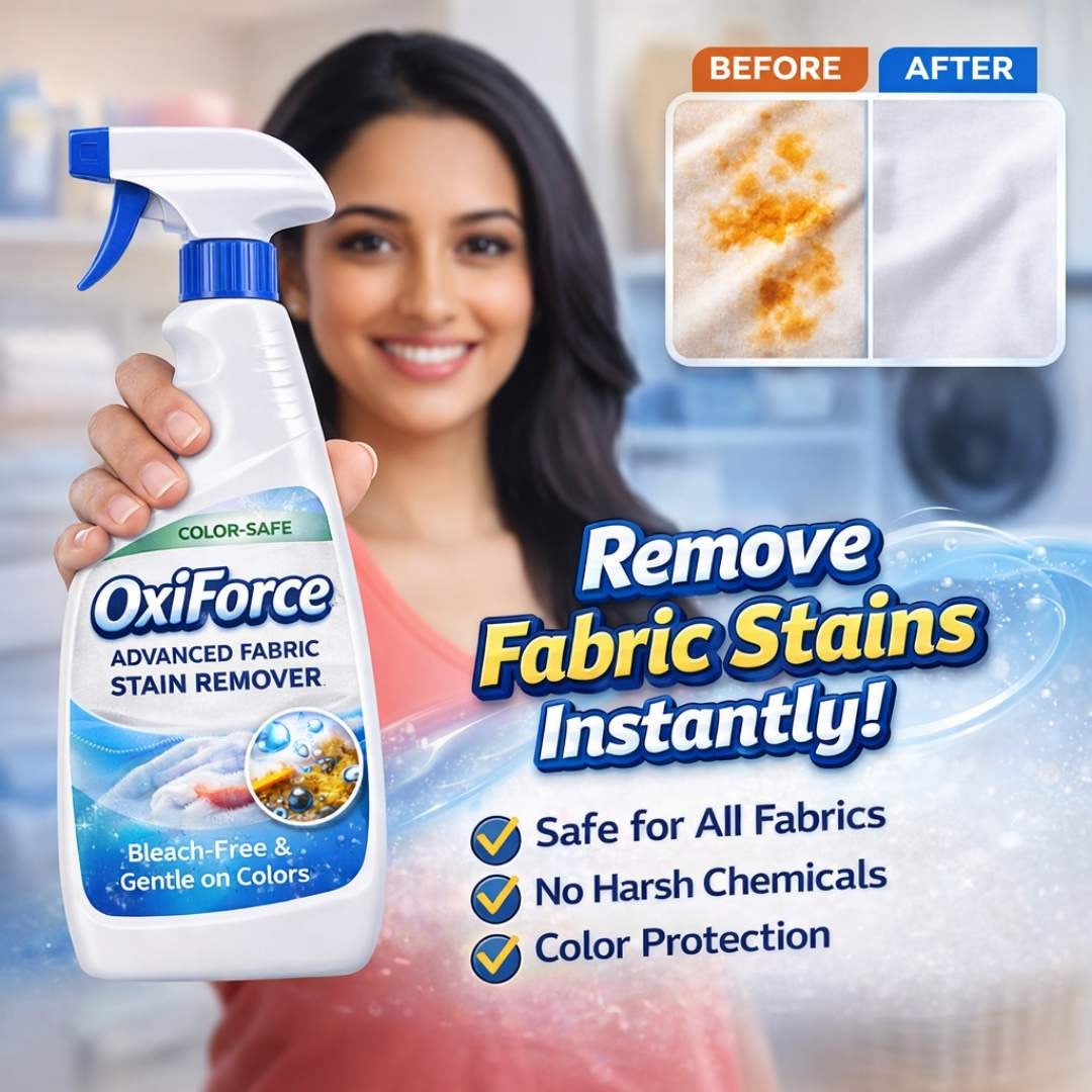 OxiForce Advanced Stain Remover Spray | Color-Safe | BUY 1 GET 1 FREE